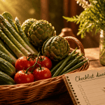 aliments diurétiques légumes frais panier