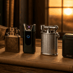 briquet zippo plasma tempête solaire sur table