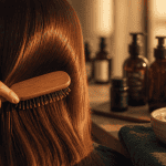 lissage tanin cheveux lisses et brillants