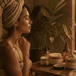 meilleur masque cheveux femme serviette