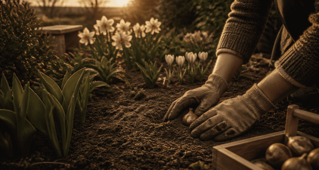 Quand planter bulbes tulipes terre jardin