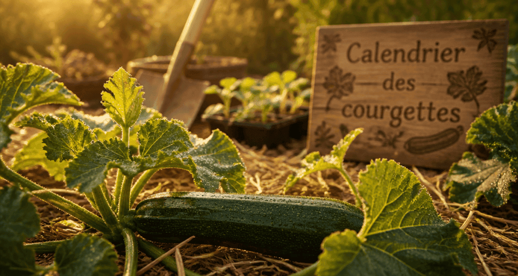 quand planter les courgettes au potager