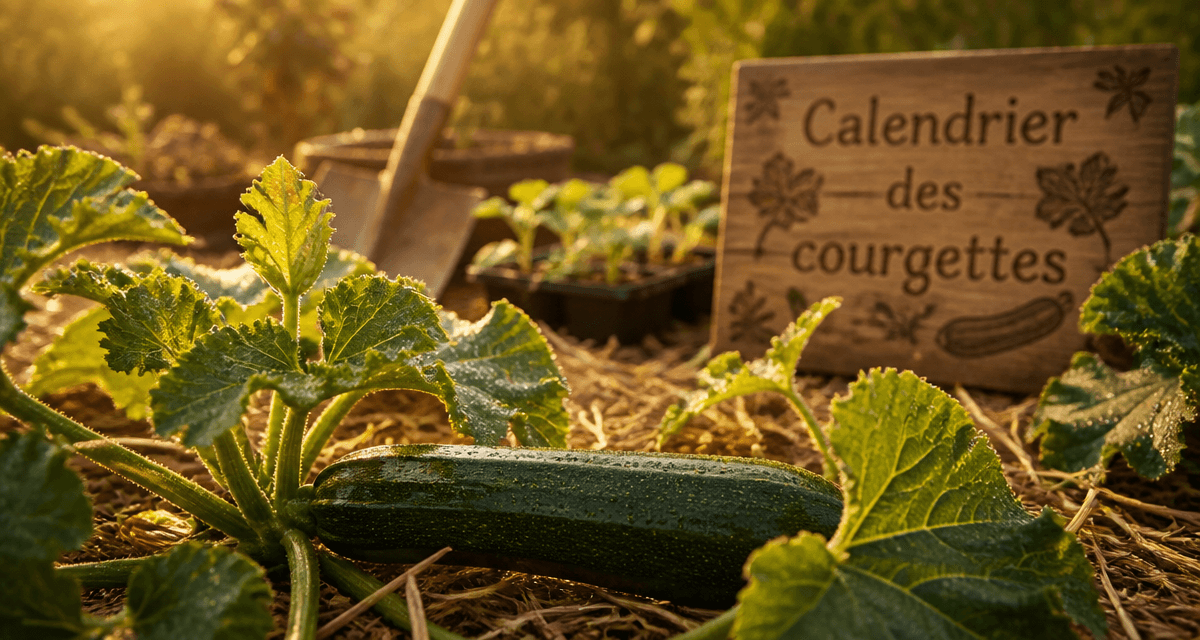 quand planter les courgettes au potager