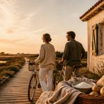 que faire ile de ré couple vélo marais salants