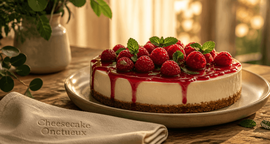 recette cheesecake sans cuisson fruits rouges