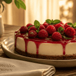 recette cheesecake sans cuisson fruits rouges