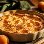 Dessert abricot : clafoutis aux abricots et amandes