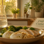 etre en deficit calorique repas sain