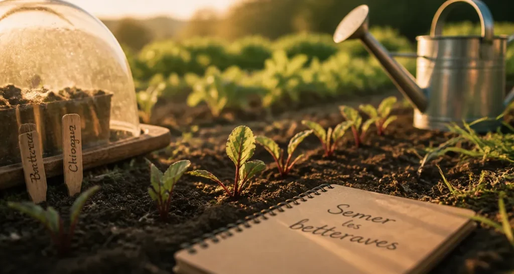 Quand planter betterave : semis en pleine terre