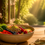 Renforcement du systeme immunitaire avec légumes et kéfir