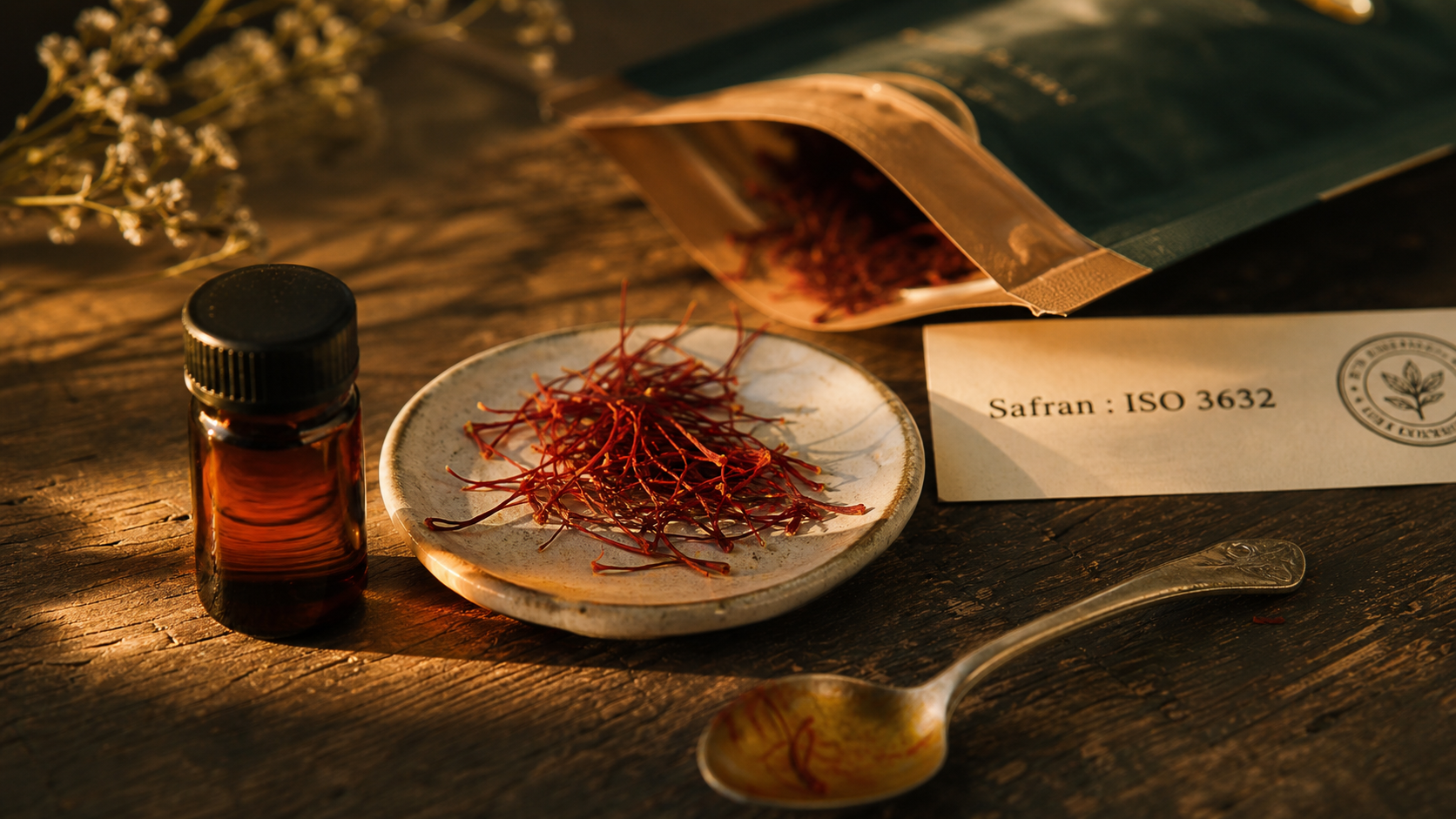 Acheter safran : pistils rouges de qualité en fiole