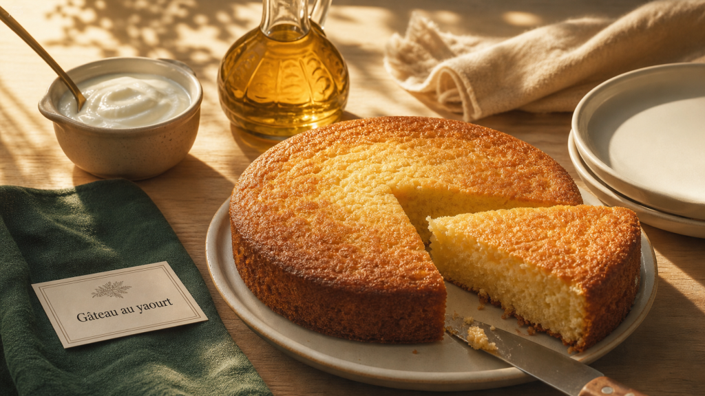 Un gateau avec un oeuf : gâteau au yaourt moelleux prêt en 20 minutes