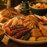 Meilleure recette couscous cookeo poulet-merguez, légumes fondants et semoule à part