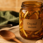 Oxymel recette maison : macération miel et vinaigre
