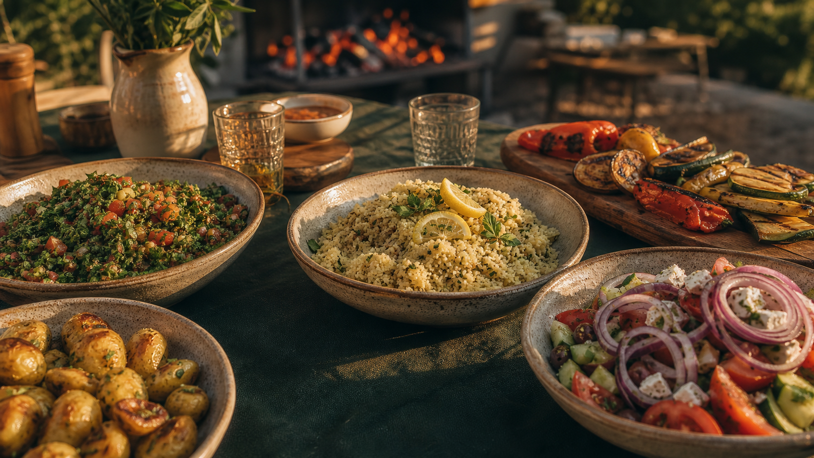 Quel accompagnement avec un barbecue : salades, braises et légumes grillés