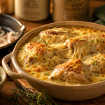 Recette poulet gaston gérard cyril lignac : poulet doré moutarde-comté gratiné