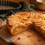 Recette sucrée avec pâte brisée : tarte fondante aux pommes