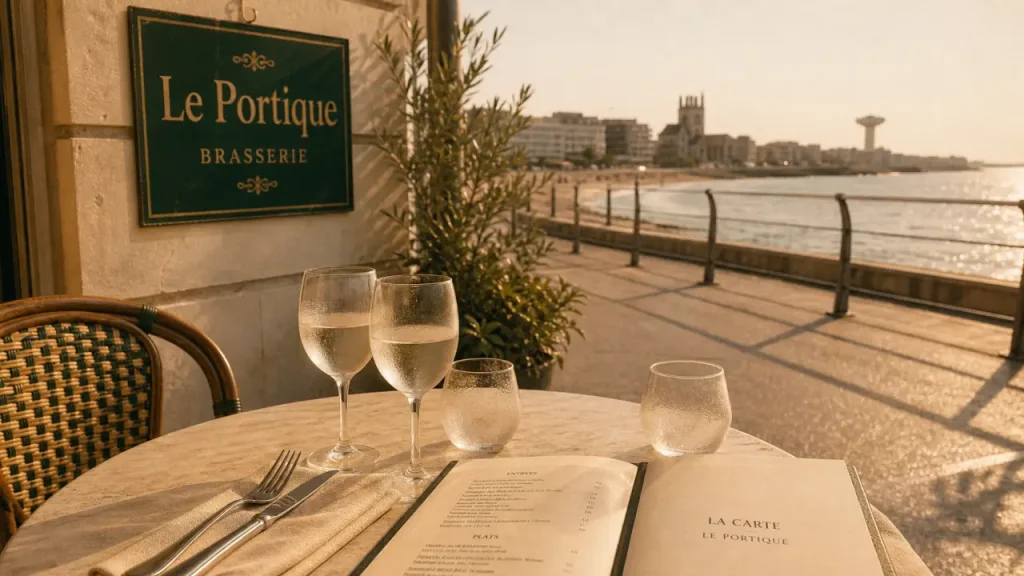 Le Portique à Royan : restaurant, Front de Mer ou société ?