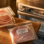 Peut on congeler le jambon blanc : sachet au -18°C, 5 tranches