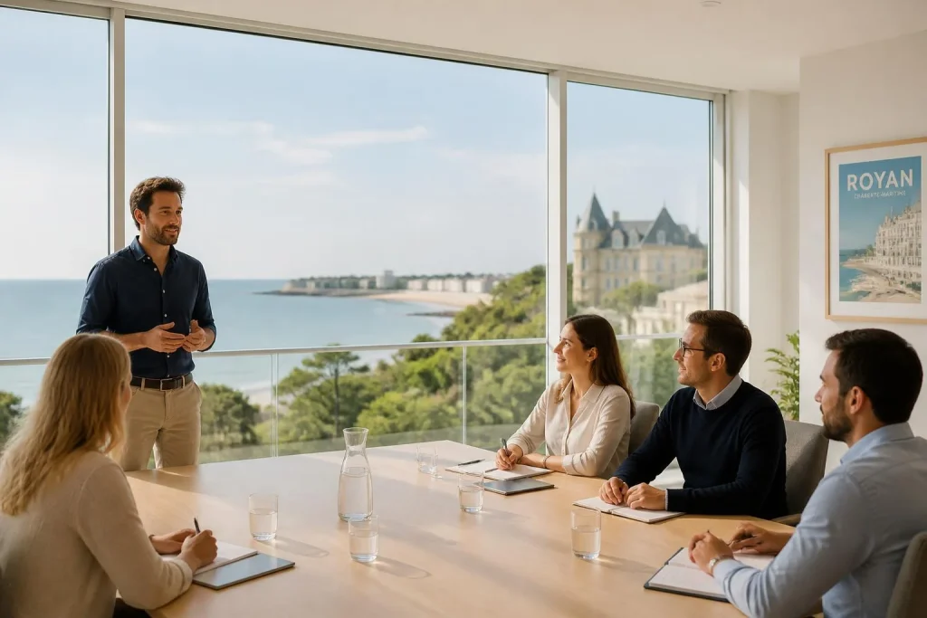 Séminaire d’entreprise à Royan : lieux de congrès, cadres au vert et sites atypiques