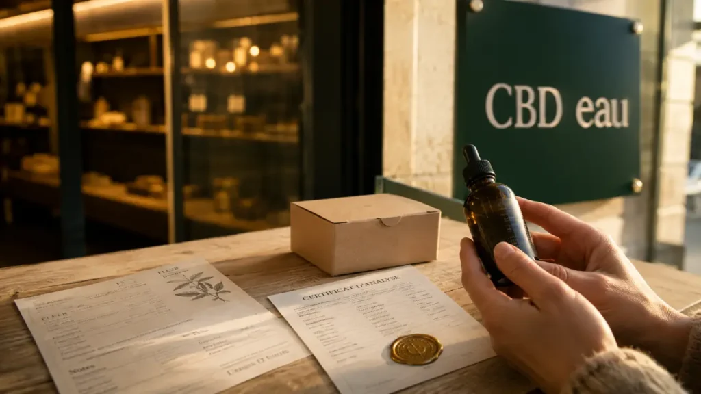 CBD’eau à Royan : boutique, formats et vérifications avant l’achat