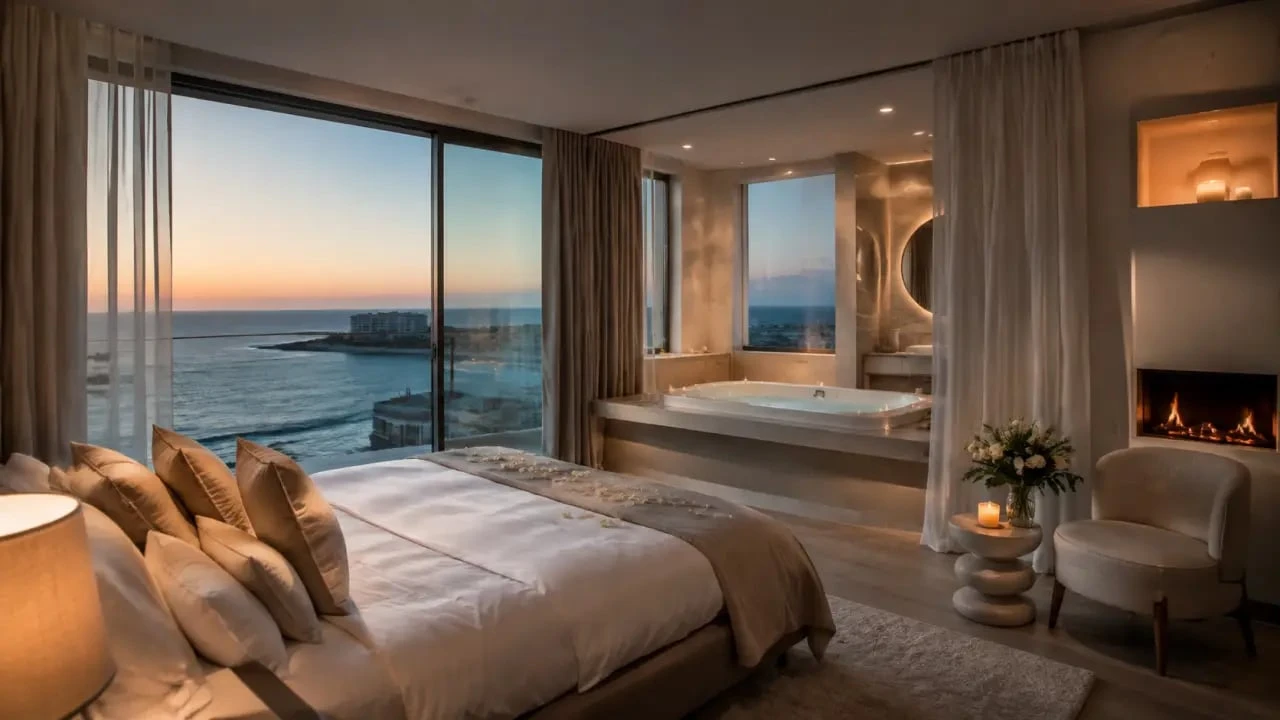 Love room royan dans une suite privative avec jacuzzi et ambiance romantique près de la mer