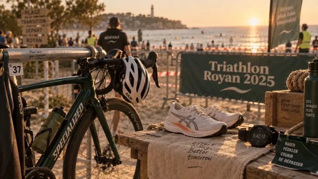 Triathlon de Royan 2025 : L ou M, deux formats pour une course différente