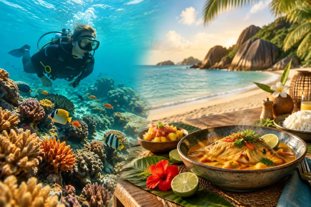 Plongée aux Seychelles : pourquoi les meilleurs spots se méritent après une table créole